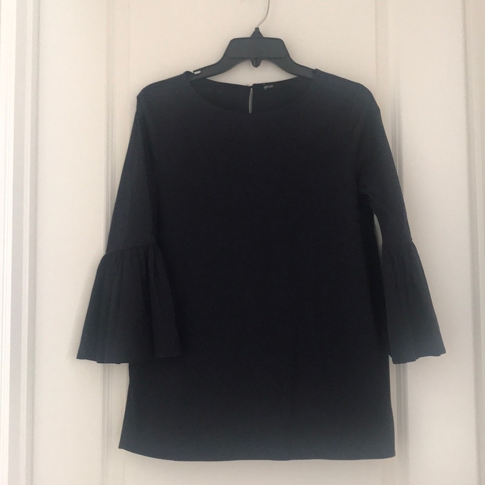 Gibson bell sleeve cotton shirt - Picture 2 of 8